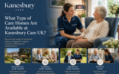 What Type of Care Homes Are Available at Kanesbury Care UK?